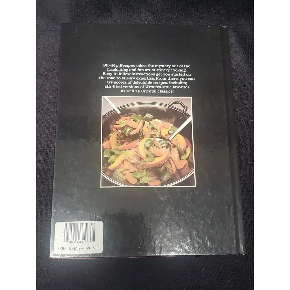 Vintage Better Home & Gardens Stir-Fry First Edition Recipes Hardback Cookbook